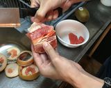 グレープフルーツ☆上手な切り方/剥き方♪作り方5写真