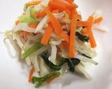 超楽々 ナムル オン ザ 豆腐 作ります作り方3写真