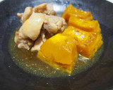 もも肉とかぼちゃの煮物♪煮るのは10分!作り方11写真