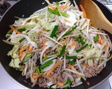 焼肉のタレで簡単♡節約！豚ひき丼♡作り方2写真