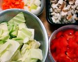 キャベツのトマト煮込み作り方1写真