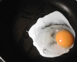 千切りキャベツと半熟目玉焼きのトースト作り方8写真