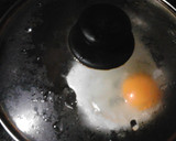 千切りキャベツと半熟目玉焼きのトースト作り方9写真