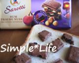 割りチョコシリーズ☆焼きチョコトースト作り方6写真