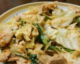 キムマヨ豚キャベ炒め。作り方10写真