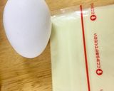 衝撃！材料2個でチーズスクランブルエッグ作り方1写真