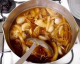 こんがりチーズのオニオングラタンスープ作り方2写真