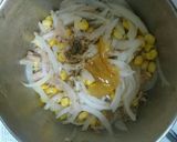 わさび菜とツナソースパスタ作り方2写真