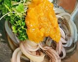 スプラウトといかそうめんの梅肉和え作り方2写真