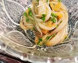 スプラウトといかそうめんの梅肉和え作り方3写真