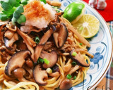 ヘルシー♪大根おろしときのこの和風パスタ作り方9写真