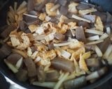 簡単常備菜！こんにゃく大根のごま油炒め作り方2写真