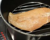鉄鍋で作る俺のスモークチキン(鶏モモ)作り方8写真
