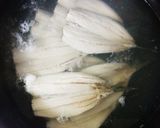 保存食;いわしの塩茹で作り方3写真