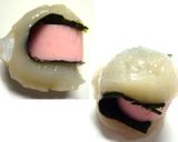 ソーセージの帆立サンド磯辺揚げ作り方4写真