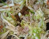 あたただしで冷や麦チャンプルー作り方4写真