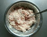 手を汚さず作る☆簡単煮込みハンバーグ。作り方3写真