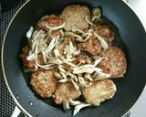 手を汚さず作る☆簡単煮込みハンバーグ。作り方7写真