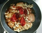 手を汚さず作る☆簡単煮込みハンバーグ。作り方8写真