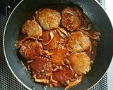手を汚さず作る☆簡単煮込みハンバーグ。作り方9写真