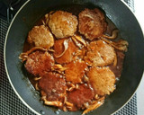手を汚さず作る☆簡単煮込みハンバーグ。作り方9写真
