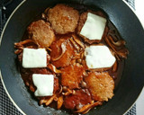手を汚さず作る☆簡単煮込みハンバーグ。作り方10写真