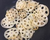 レンコンと鳥つくねの甘辛炒め作り方6写真