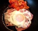 簡単☆トマたまベ丼作り方3写真