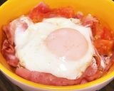 簡単☆トマたまベ丼作り方4写真