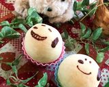 発酵1分！時短パン★ふなっしーの丸パン作り方11写真