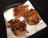 お弁当に★豚コマの丸め焼き作り方5写真