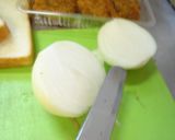 最切のメンチカツのオープンサンド作り方4写真