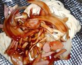 ◆レンジでぱぱっと❗ナポリうどん◆作り方5写真