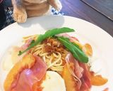 合う！簡単、桃のパスタ☻作り方6写真