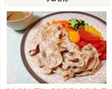 やわらかい豚しゃぶサラダ*ごまポン酢タレ作り方8写真