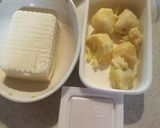 ヘルシーポテサラ納豆の油揚げ包み作り方1写真
