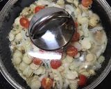 鯖とごぼうのトマト煮込み作り方4写真