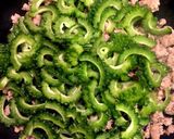 簡単・手早く ゴーヤと豚肉の梅炒め作り方2写真