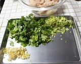 パクチーボールのスープ煮作り方1写真