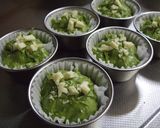 抹茶とホワイトチョコのマフィン作り方6写真