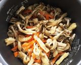 舞茸としめじで☆きのこの炊き込みご飯作り方7写真