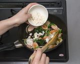 魚肉ソーセージとおからのスペインオムレツ作り方4写真