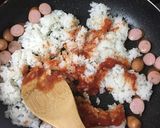 超簡単お弁当オムライス作り方4写真