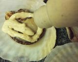 殻つきホタテのタルタルチーズぐりる焼き作り方3写真