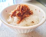 超簡単！焼肉のタレで油揚げのご飯のお供作り方5写真