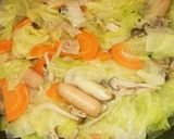 冷凍しゅうまいで！野菜たっぷりスープ☆作り方5写真
