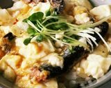 10分でできる⭐️材料4つ秋刀魚の蒲焼丼作り方3写真
