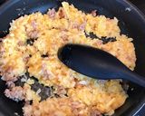 本日のパラパラ紫蘇炒飯作り方4写真