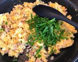 本日のパラパラ紫蘇炒飯作り方5写真