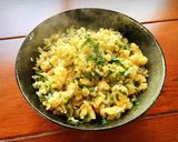 本日のパラパラ紫蘇炒飯作り方7写真
